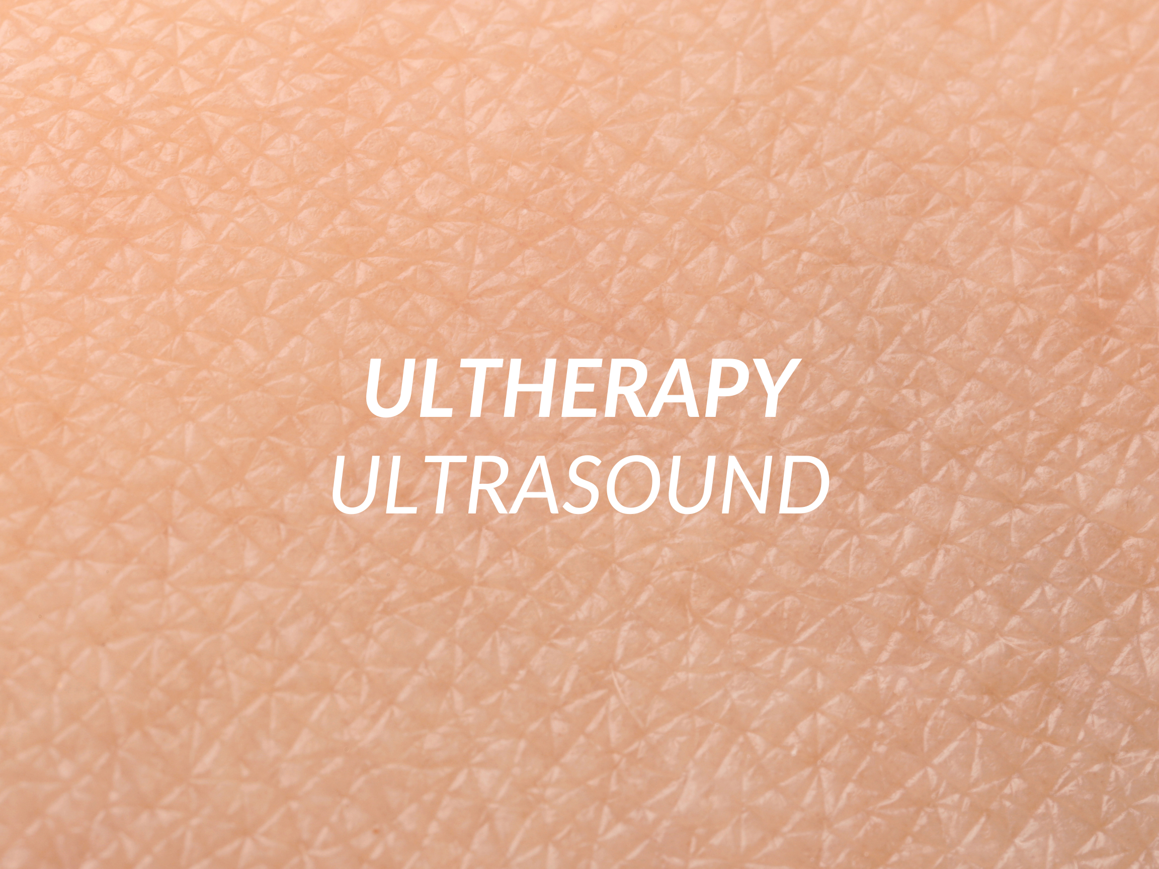 Ultherapy treatment at Beauty Ranch Medical Spa